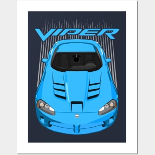 Viper SRT10-bright blue Posters and Art